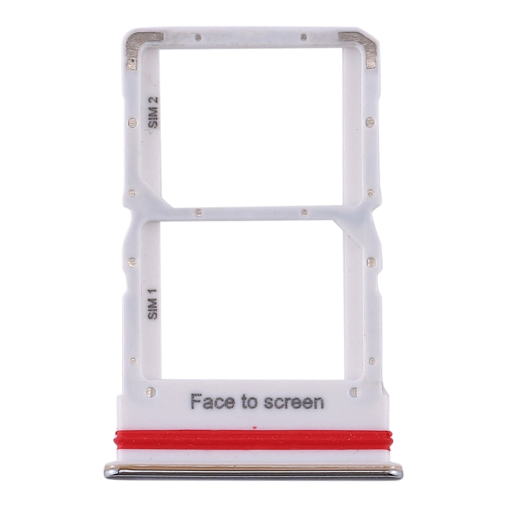SIM Card Tray + SIM Card Tray for Xiaomi Mi 10 Lite 5G (Silver)
