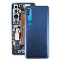 Glass Material Battery Back Cover for Xiaomi Mi 10 5G(Grey)
