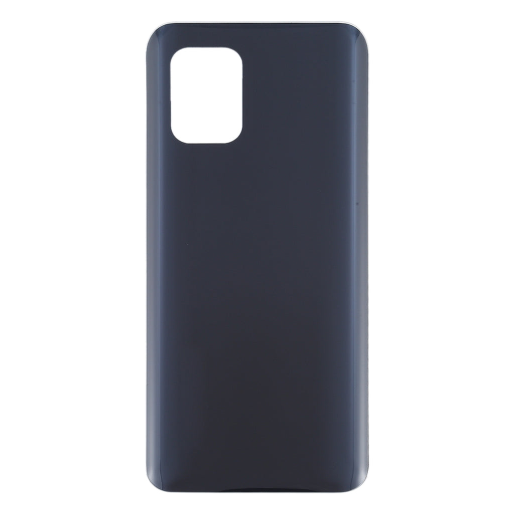 Glass Material Battery Back Cover for Xiaomi Mi 10 Lite 5G/Mi 10 Youth 5G(Black)