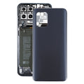 Glass Material Battery Back Cover for Xiaomi Mi 10 Lite 5G/Mi 10 Youth 5G(Black)