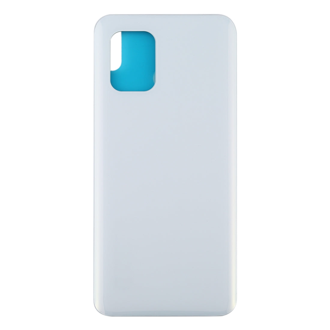 Glass Material Battery Back Cover for Xiaomi Mi 10 Lite 5G/Mi 10 Youth 5G(White)