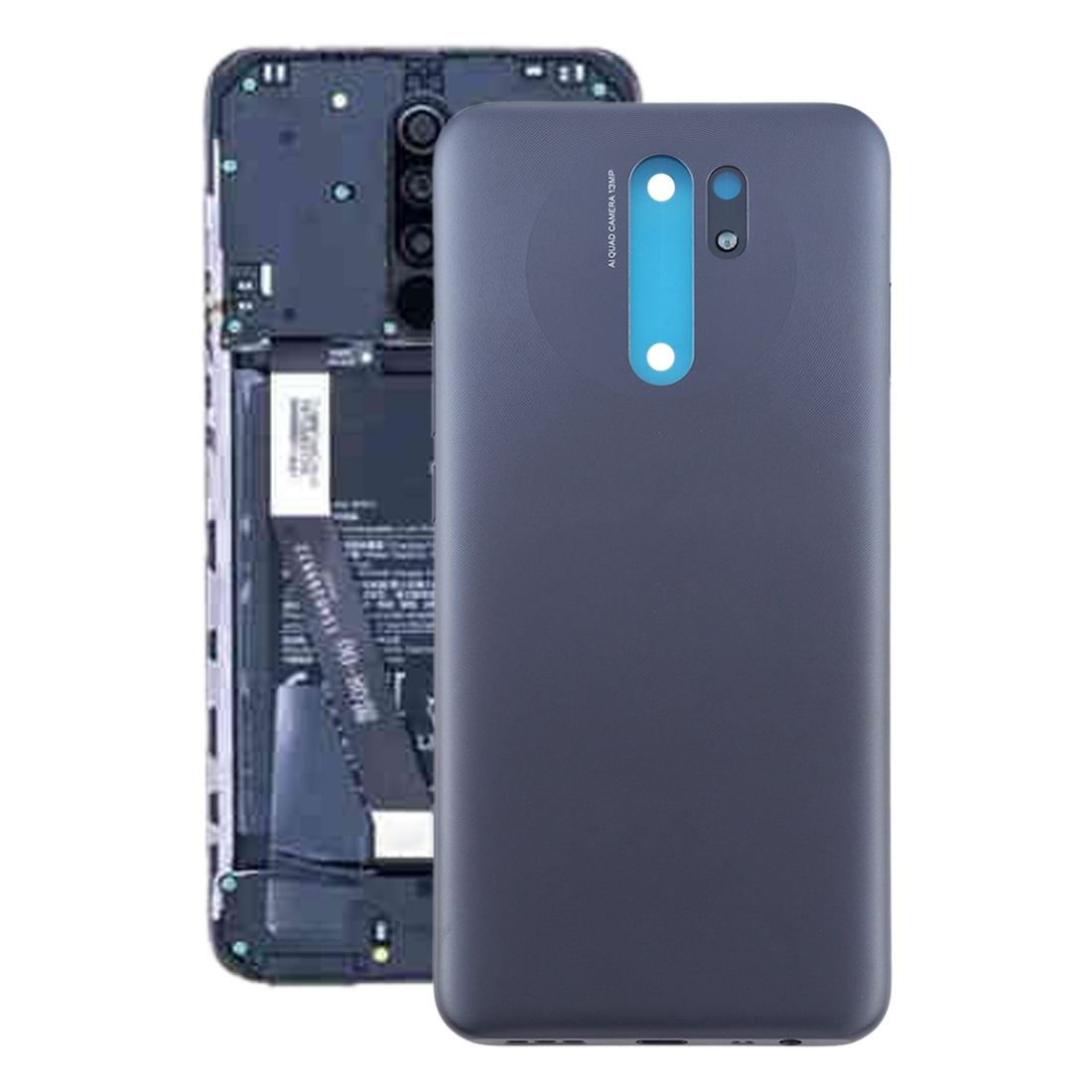 Original Battery Back Cover for Xiaomi Redmi 9 / Redmi 9 Prime(Grey)
