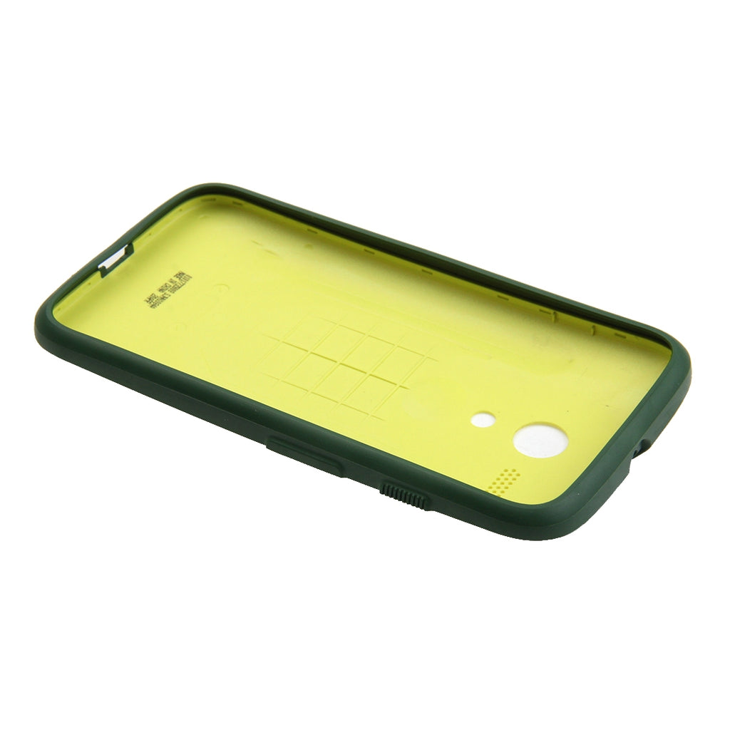 for Motorola Moto G Original Anti-shock Battery Back Cover (Yellow + Dark Green)