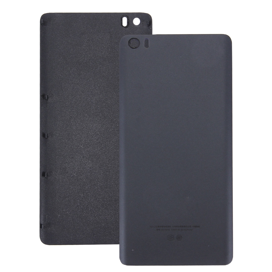 For Xiaomi Mi Note Plastic Battery Back Cover(Black)