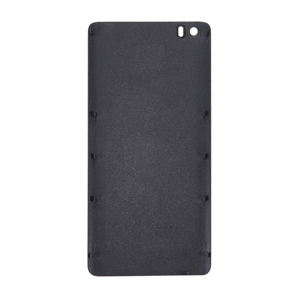 For Xiaomi Mi Note Plastic Battery Back Cover(Black)