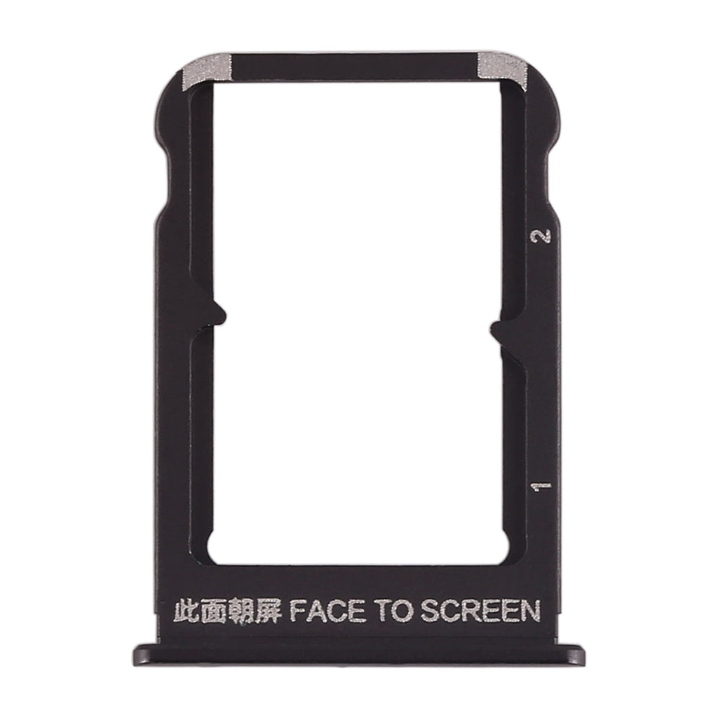 SIM Card Tray + SIM Card Tray for Xiaomi Mi Mix 3 (Black)