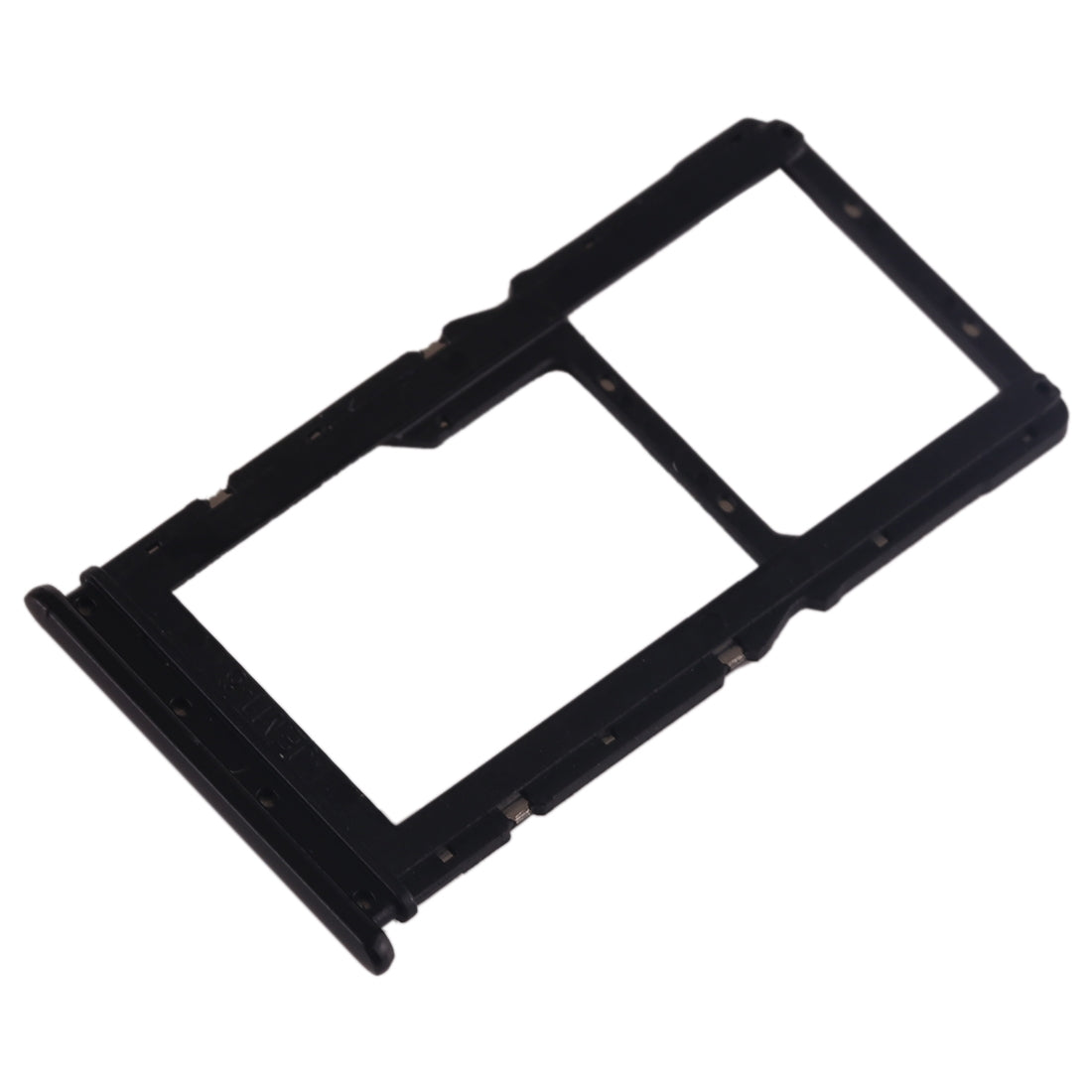 SIM Card Tray + SIM Card Tray / Micro SD Card Tray for Xiaomi Redmi Note 7 / Redmi Note 7 Pro(Black)