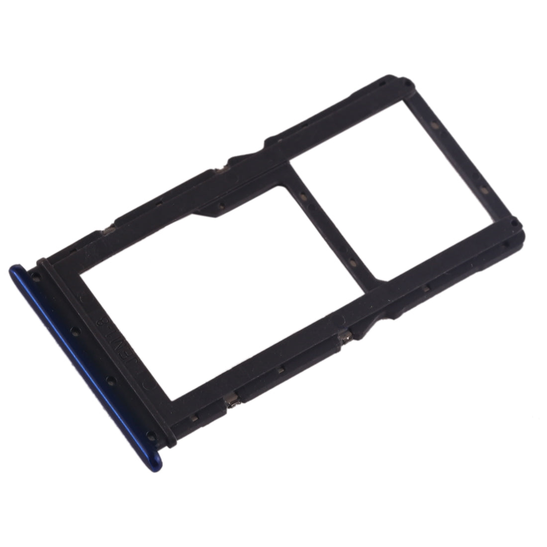 SIM Card Tray + SIM Card Tray / Micro SD Card Tray for Xiaomi Redmi Note 7 / Redmi Note 7 Pro(Blue)