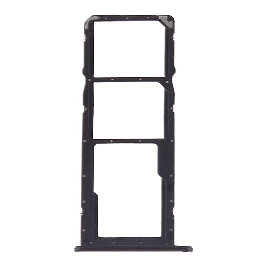 SIM Card Tray + SIM Card Tray + Micro SD Card for Huawei Honor Play 8A (Black)
