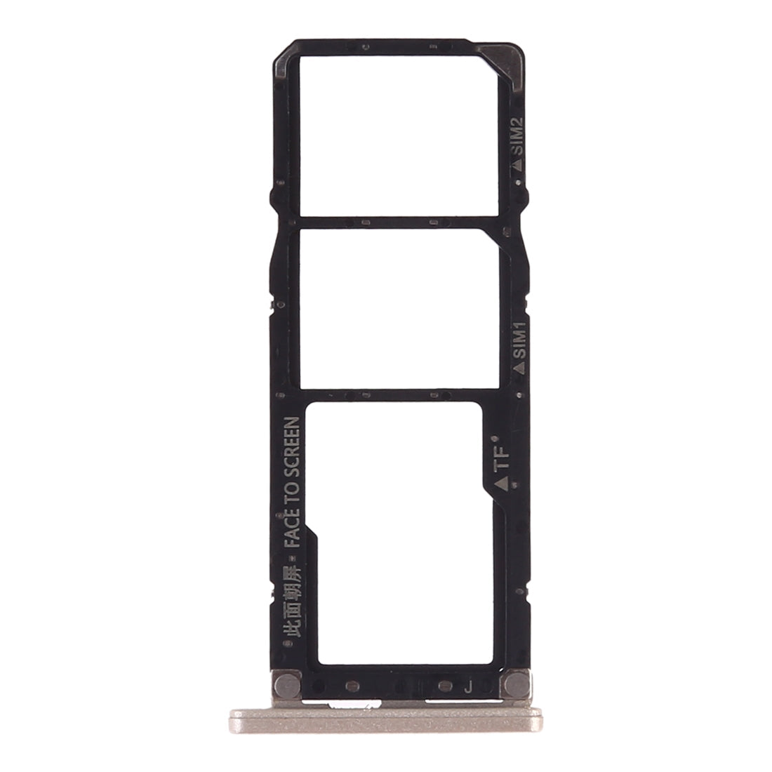 SIM Card Tray + SIM Card Tray + Micro SD Card for Xiaomi Redmi S2(Gold)