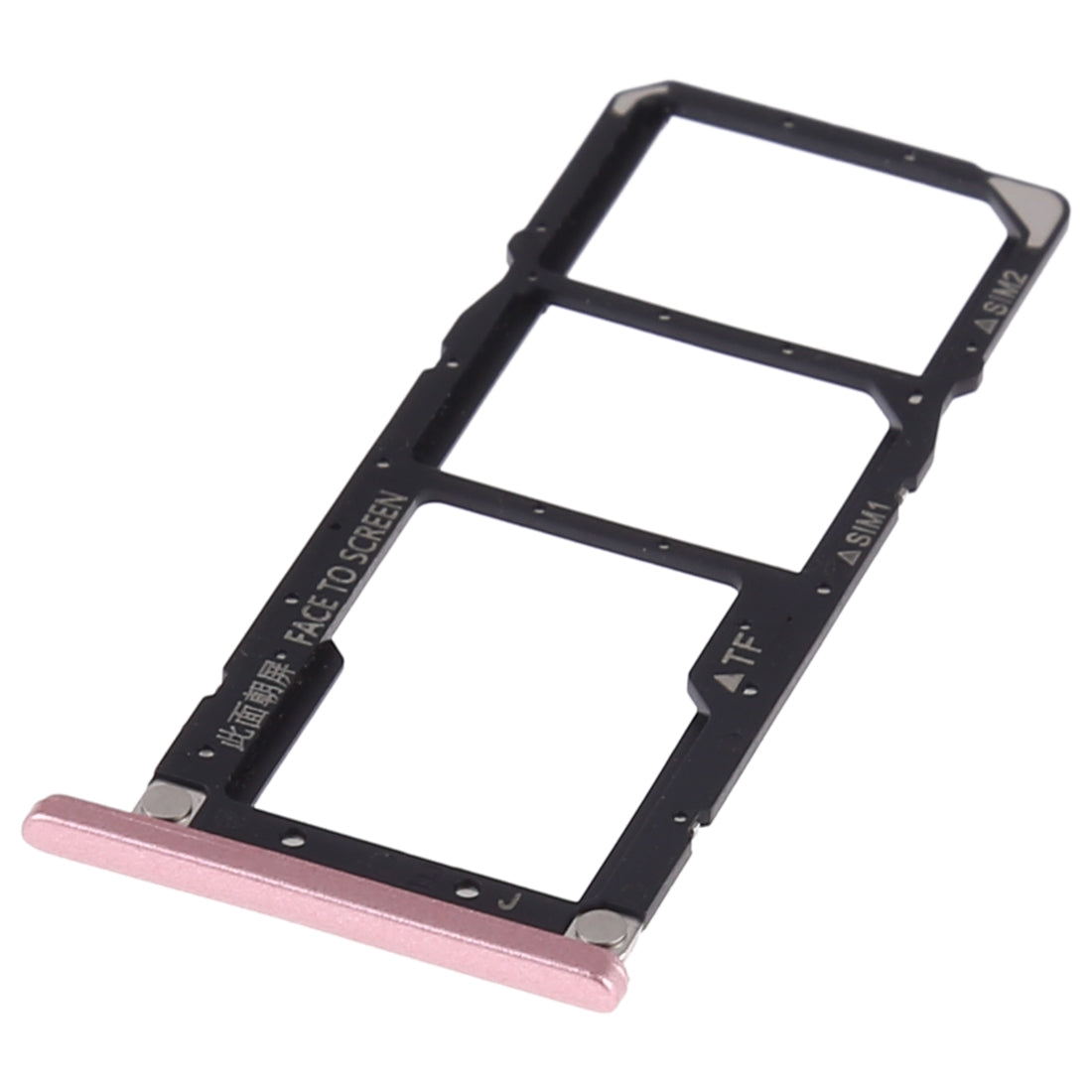 SIM Card Tray + SIM Card Tray + Micro SD Card for Xiaomi Redmi S2(Rose Gold)