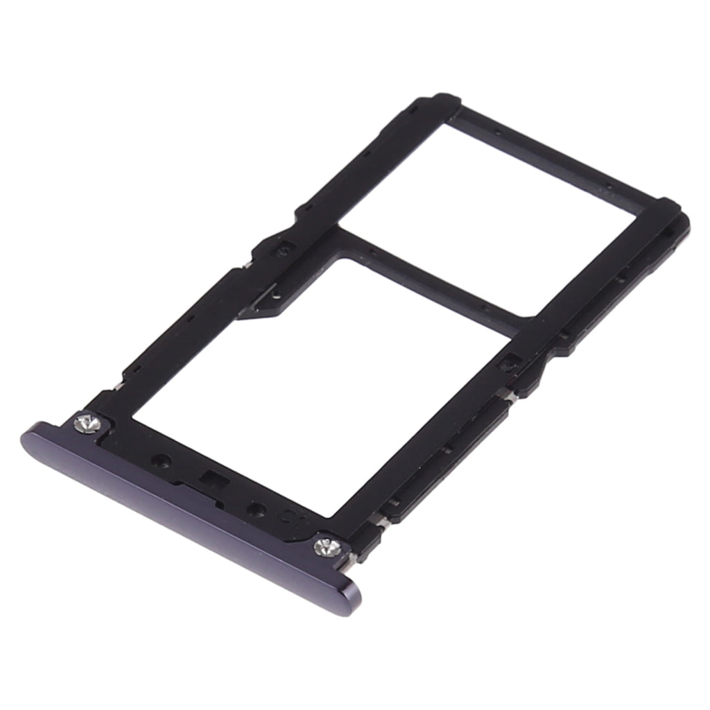 SIM Card Tray +  Micro SD Card for Xiaomi Mi 8 Lite(Black)