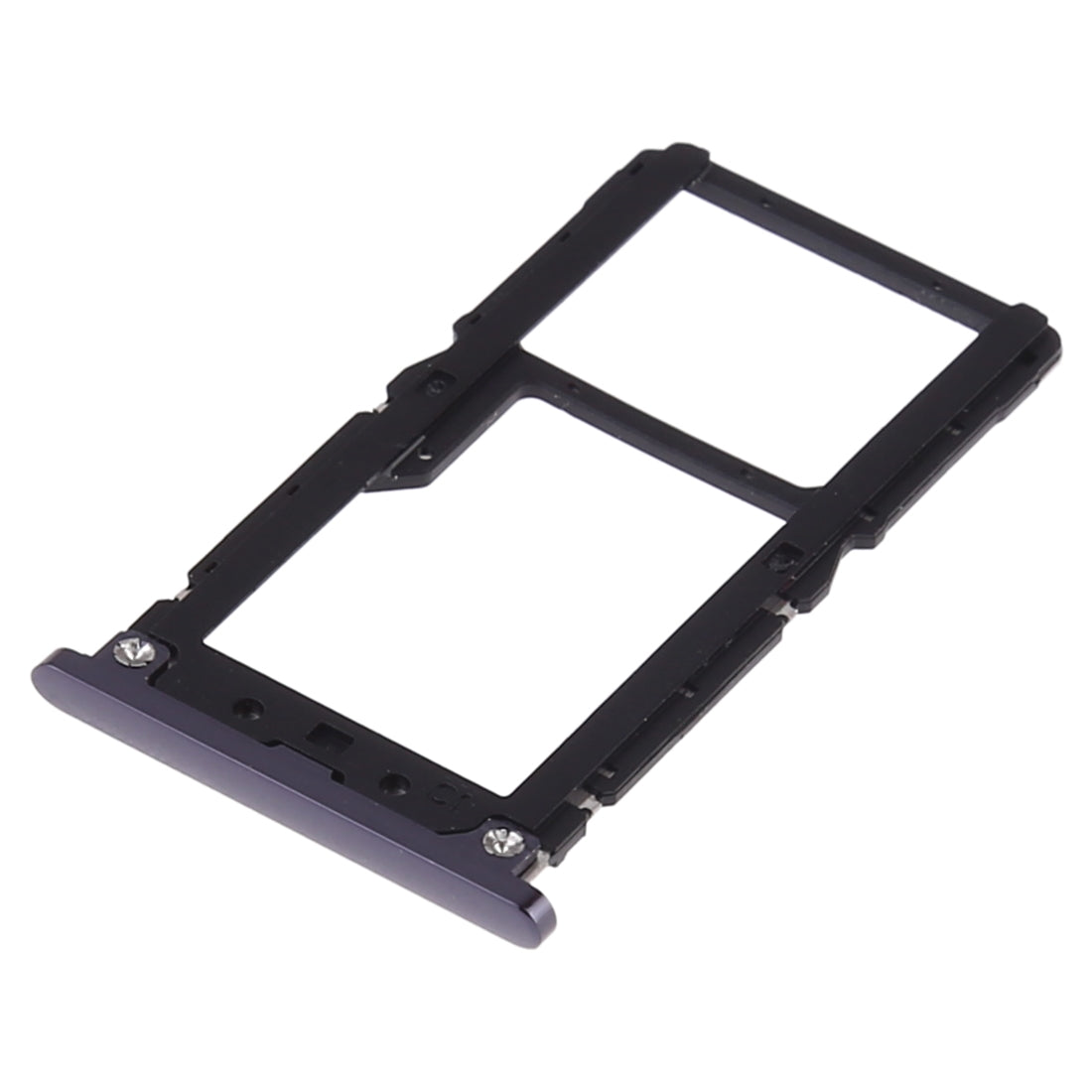 SIM Card Tray +  Micro SD Card for Xiaomi Mi 8 Lite(Black)