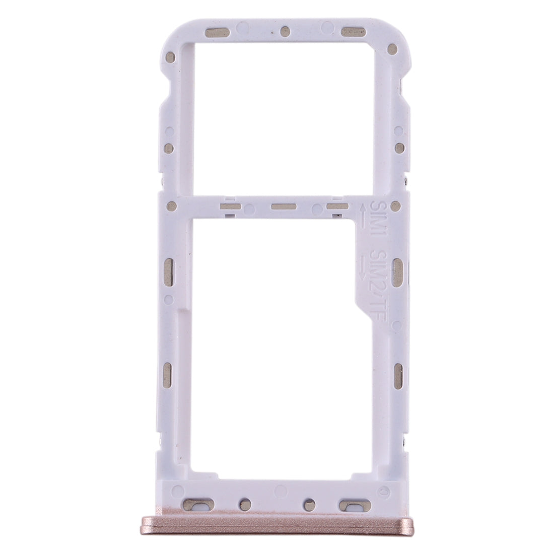 For Meizu M6T SIM Card Tray + SIM / Micro SD Card Tray (Pink)