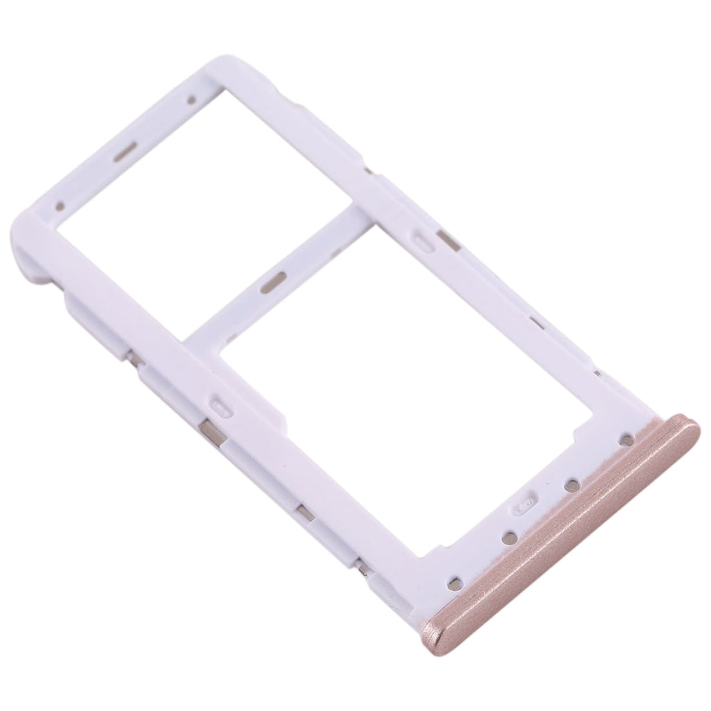 For Meizu M6T SIM Card Tray + SIM / Micro SD Card Tray (Pink)