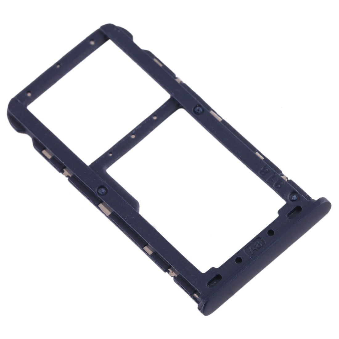 For Meizu M6T SIM Card Tray + SIM / Micro SD Card Tray (Blue)