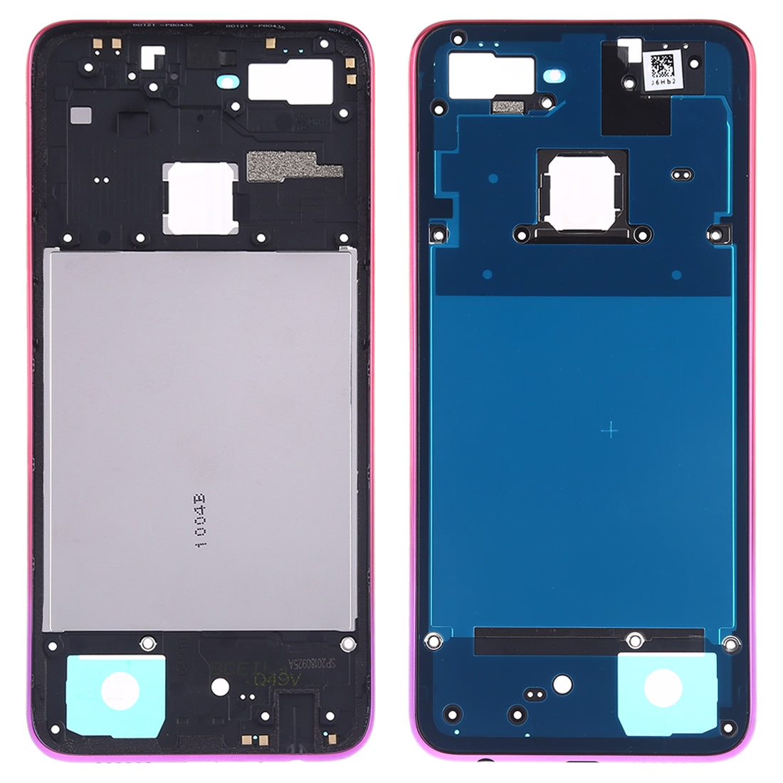 For OPPO F9 / A7X Middle Frame Bezel Plate (Twilight)