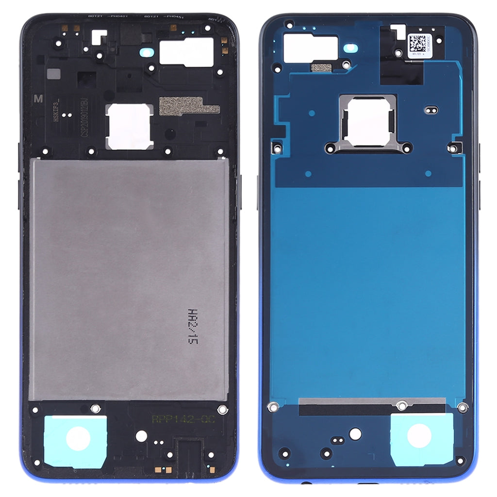 For OPPO F9 / A7X Middle Frame Bezel Plate (Twilight Blue)