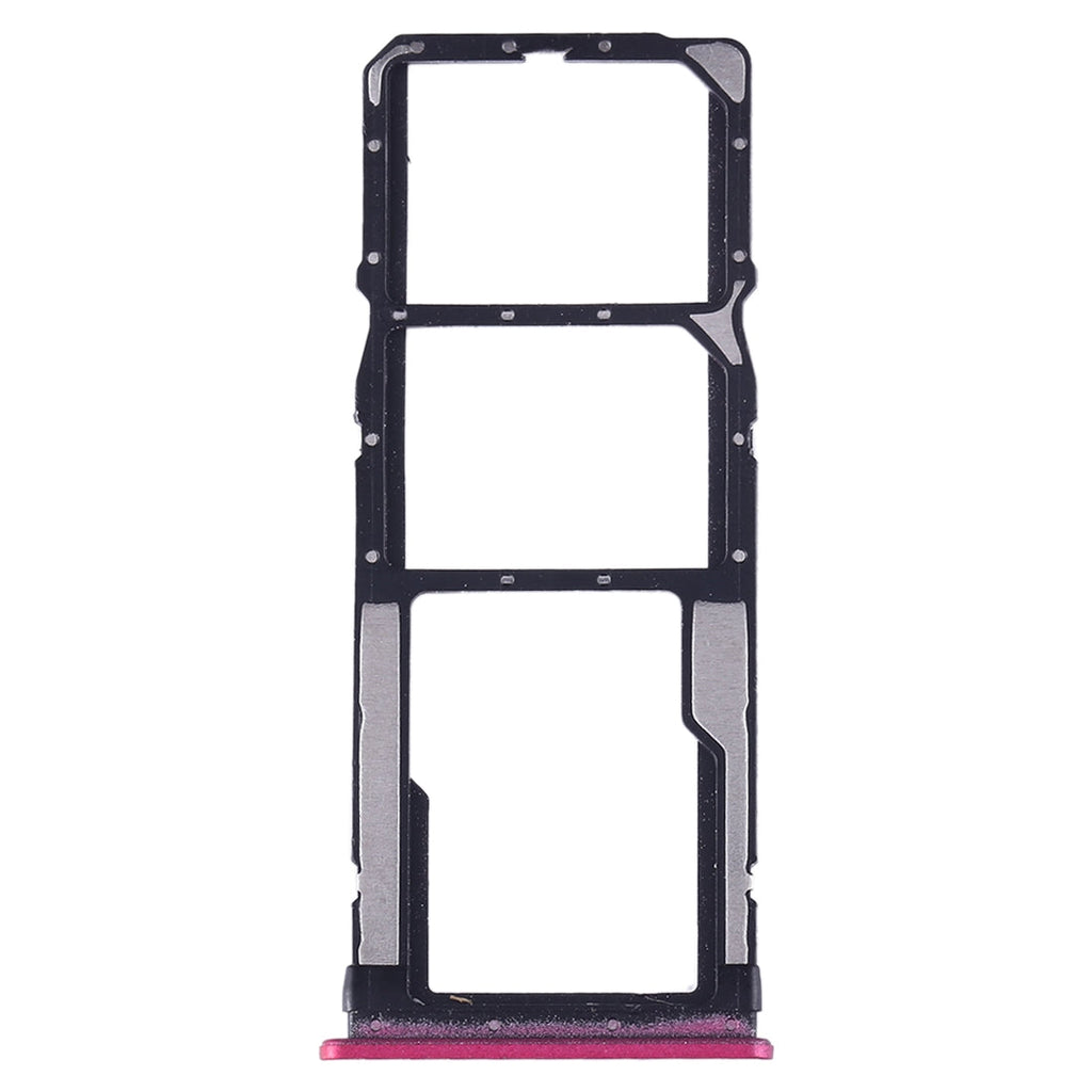 SIM Card Tray + SIM Card Tray + Micro SD Card for Xiaomi Redmi 7 (Red)
