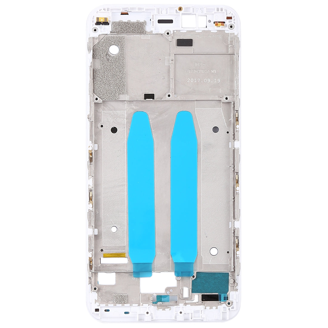 Front Housing LCD Frame Bezel for Xiaomi Mi 5X / A1(White)