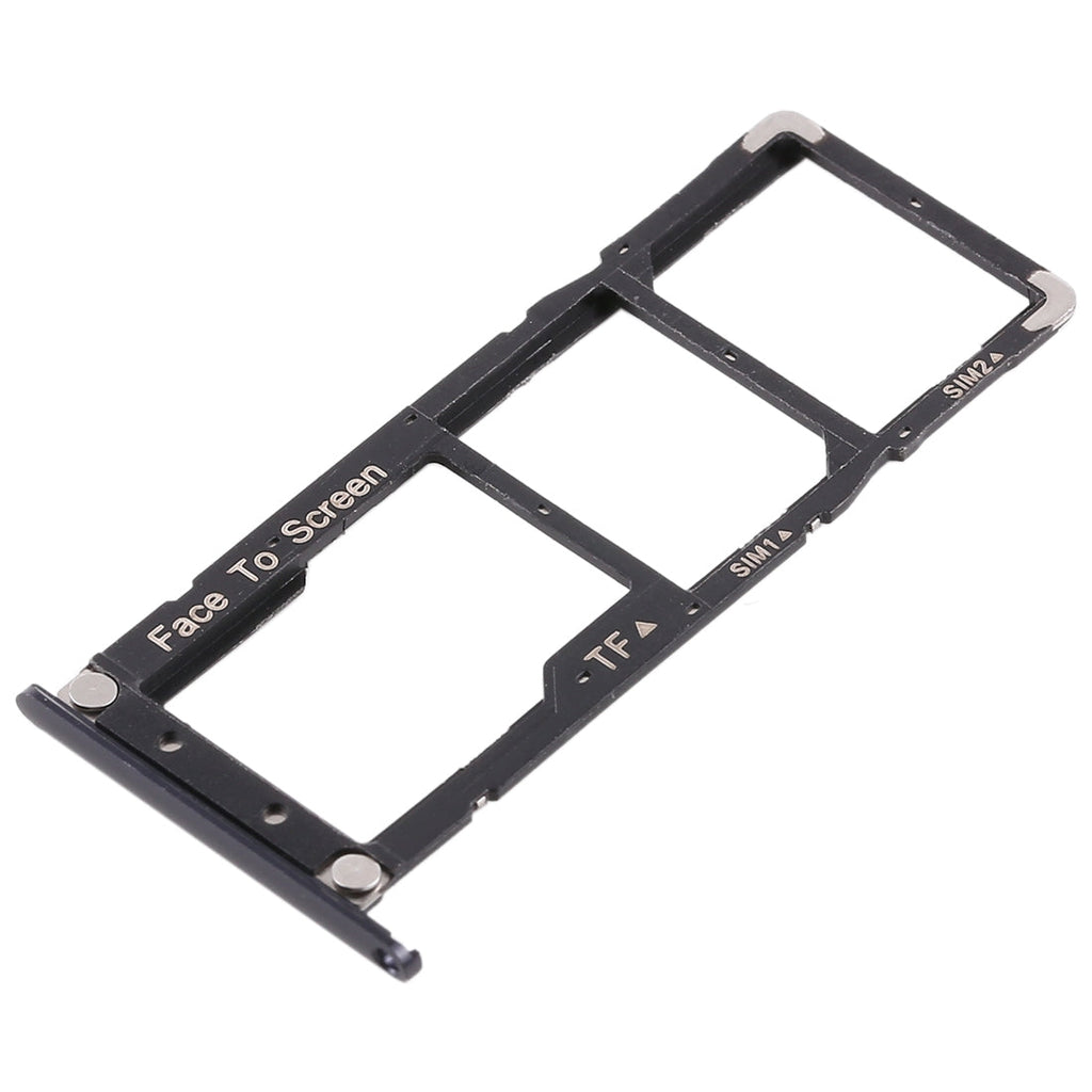 2 SIM Card Tray + Micro SD Card Tray for Asus Zenfone 4 Max ZC554KL(Blue)