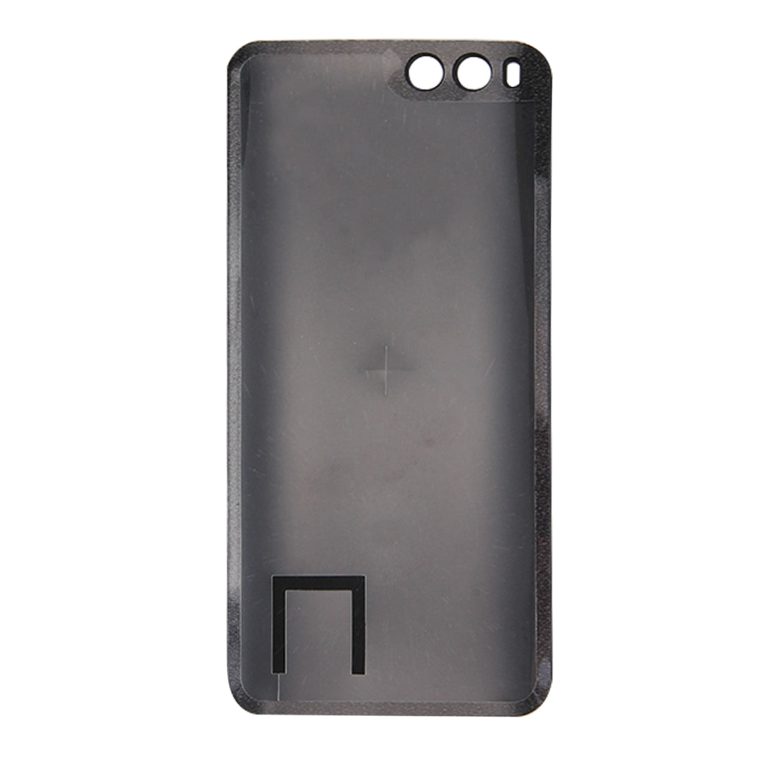 For Xiaomi Mi 6 Smooth Surface Battery Back Cover(Black)