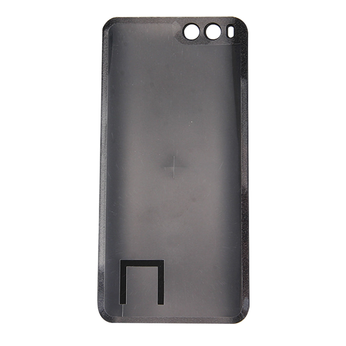 For Xiaomi Mi 6 Smooth Surface Battery Back Cover(Black)