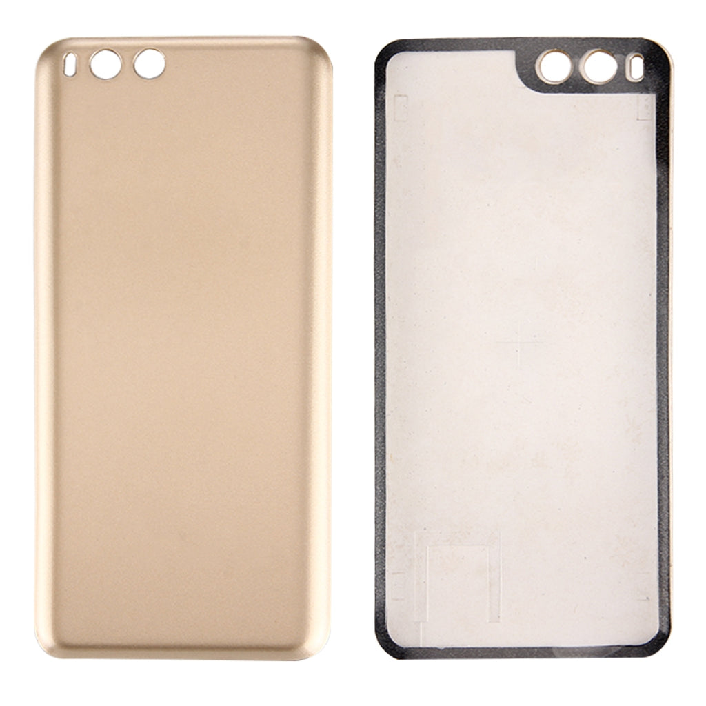 For Xiaomi Mi 6 Smooth Surface Battery Back Cover(Gold)