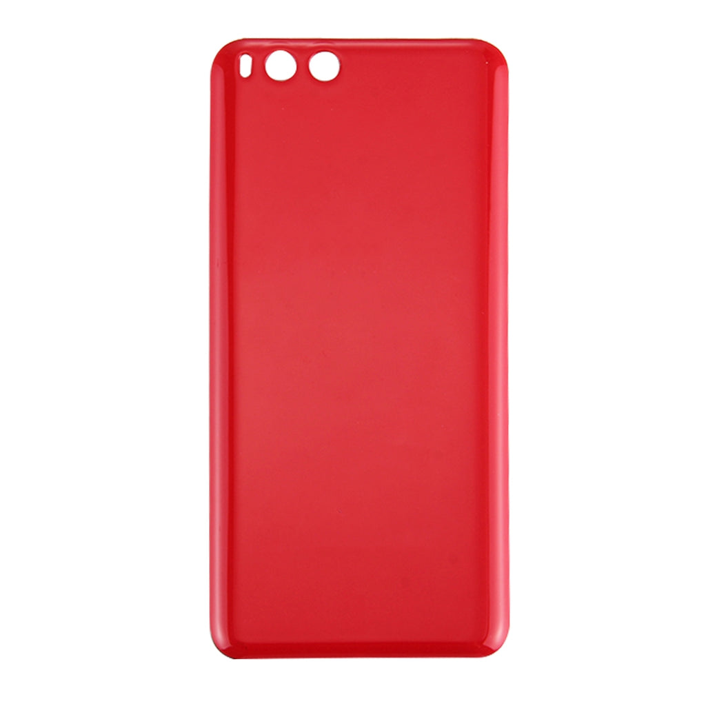 For Xiaomi Mi 6 Smooth Surface Battery Back Cover(Red)