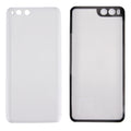 For Xiaomi Mi 6 Smooth Surface Battery Back Cover(White)