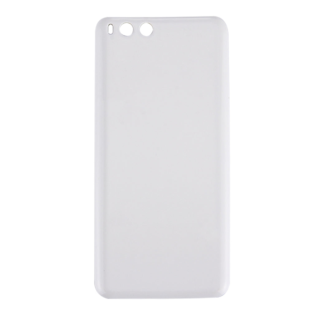 For Xiaomi Mi 6 Smooth Surface Battery Back Cover(White)