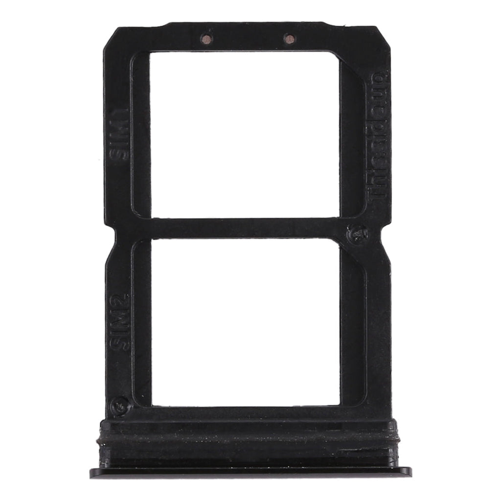 For OnePlus 6 Double SIM Card Tray (Black)