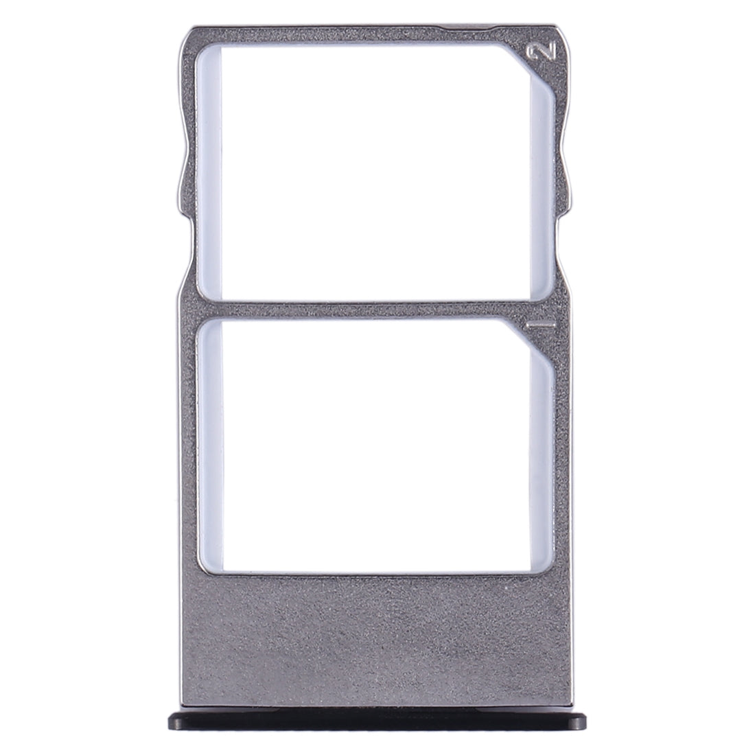 For Meizu 15 Plus SIM Card Tray + SIM Card Tray (Black)