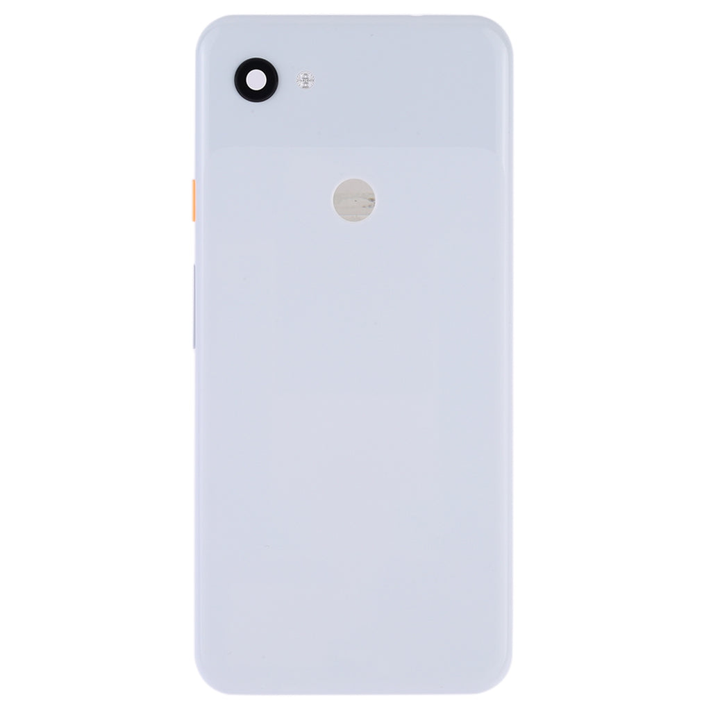 Battery Back Cover with Camera Lens Frame & Side Keys for Google Pixel 3a XL(White)