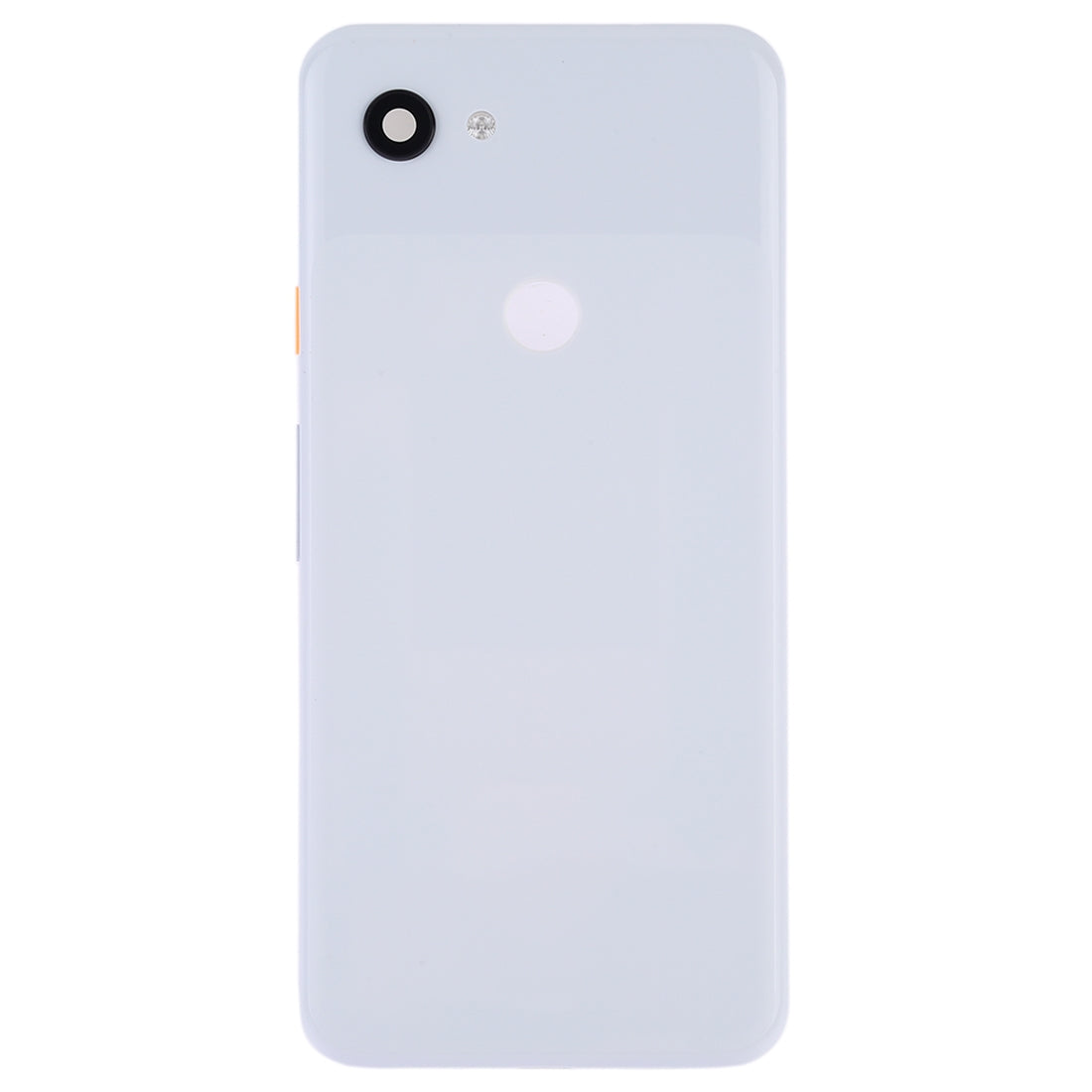 Battery Back Cover with Camera Lens Frame & Side Keys for Google Pixel 3a(White)