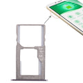 SIM Card Tray + Micro SD Card Tray for Asus Zenfone 3 Max ZC553KL(Black)