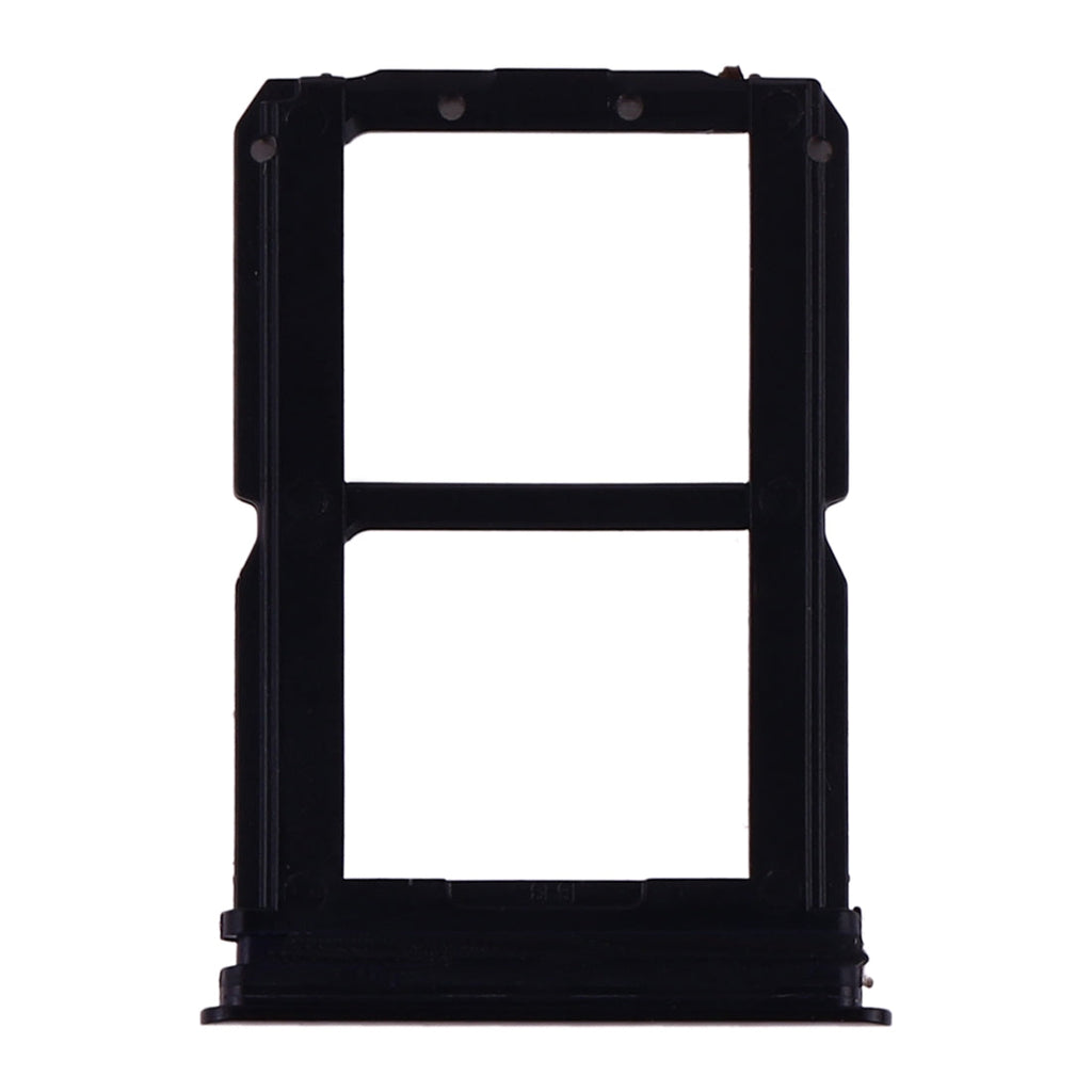 For OnePlus 6T SIM Card Tray + SIM Card Tray (Black)