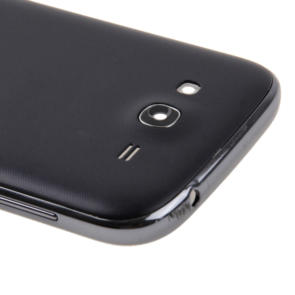 For Galaxy Grand Duos / i9082 Middle Frame Bezel + Battery Back Cover (Black)