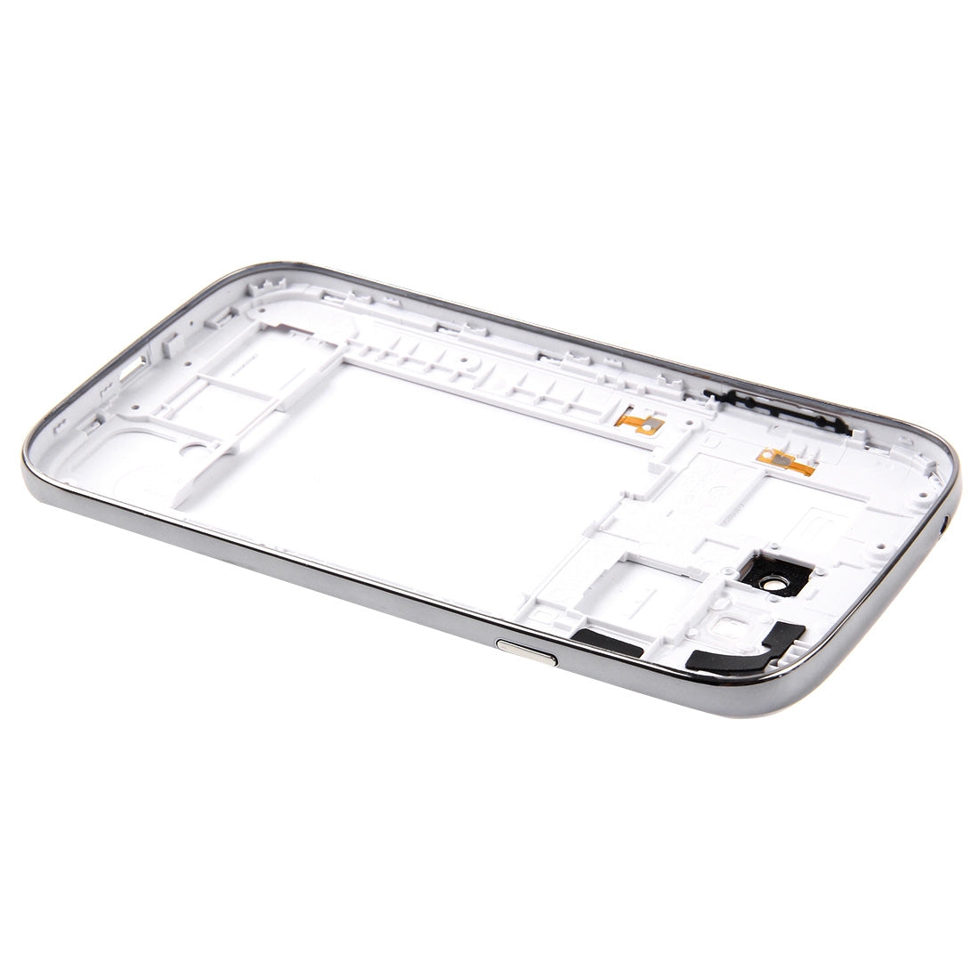 For Galaxy Grand Duos / i9082 Middle Frame Bezel + Battery Back Cover (White)