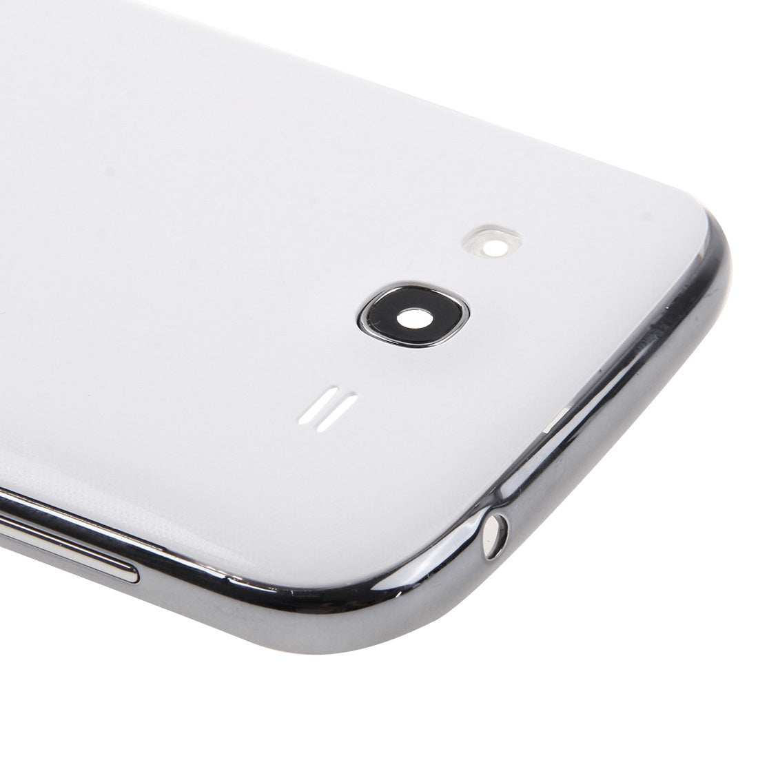 For Galaxy Grand Duos / i9082 Middle Frame Bezel + Battery Back Cover (White)