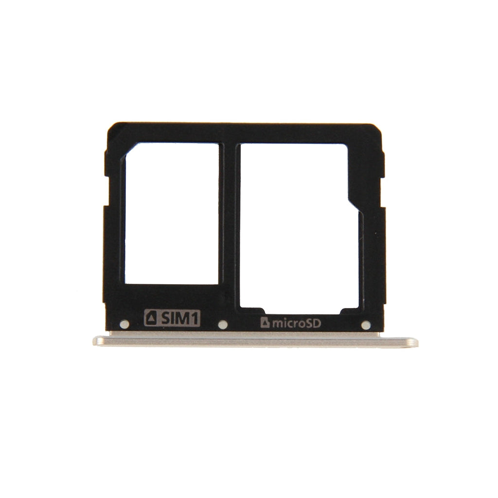 For Galaxy A9(2016) / A9000 SIM Card Tray and Micro SD Card Tray  (Gold)