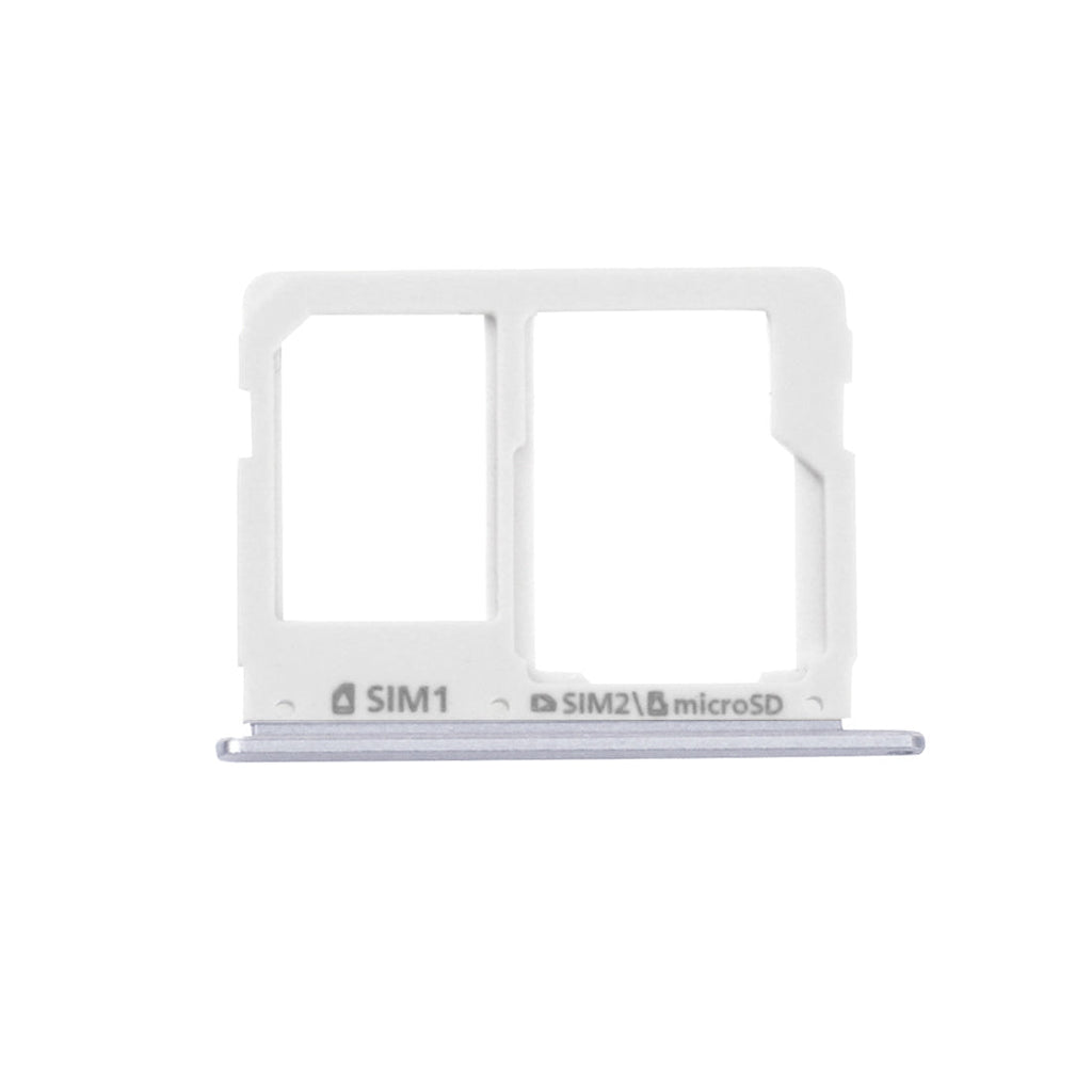For Galaxy A3(2016) / A3100 & A5(2016) / A5100 & A7(2016) / A7100 SIM Card Tray and Micro SD Card Tray  (Grey)