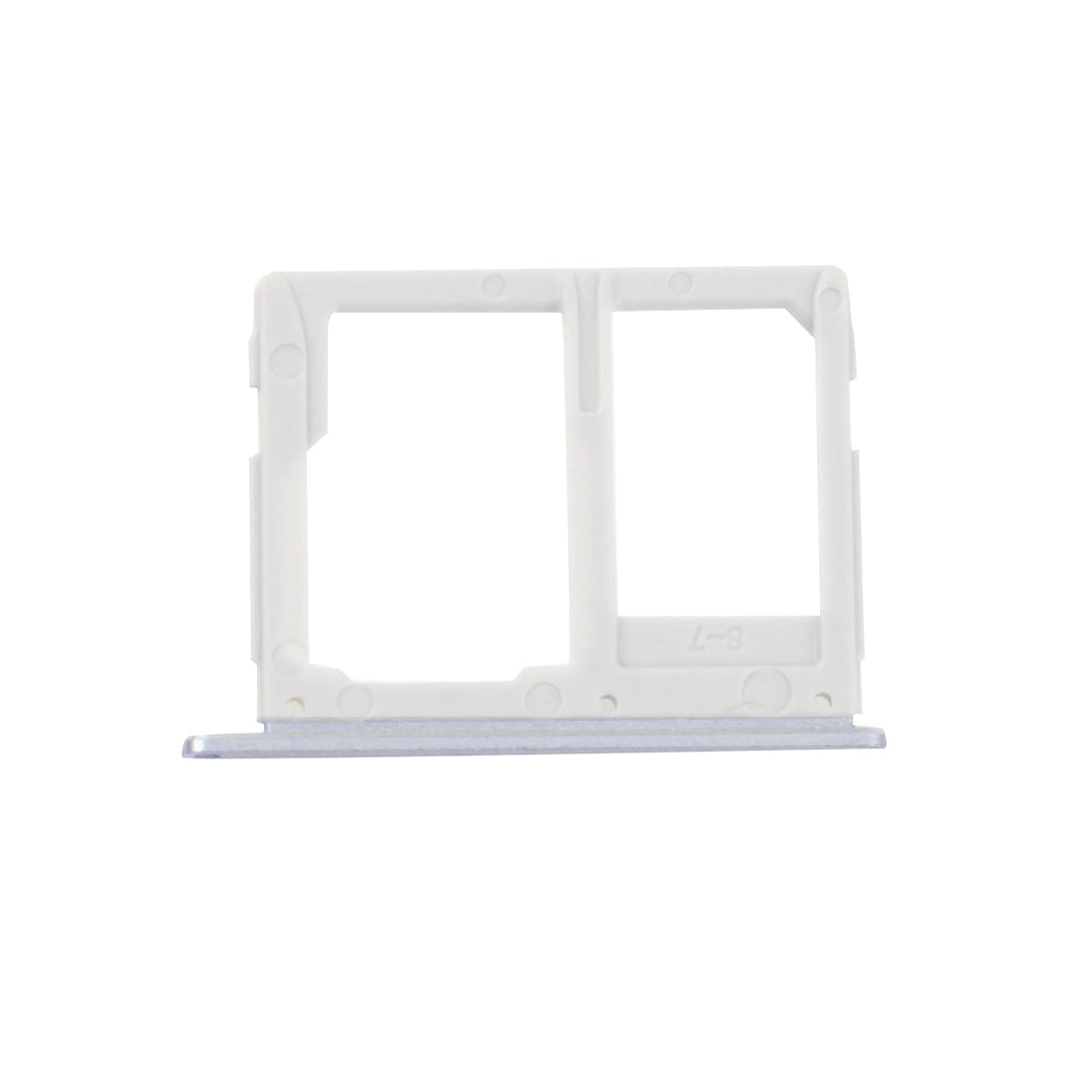 For Galaxy A3(2016) / A3100 & A5(2016) / A5100 & A7(2016) / A7100 SIM Card Tray and Micro SD Card Tray  (Grey)