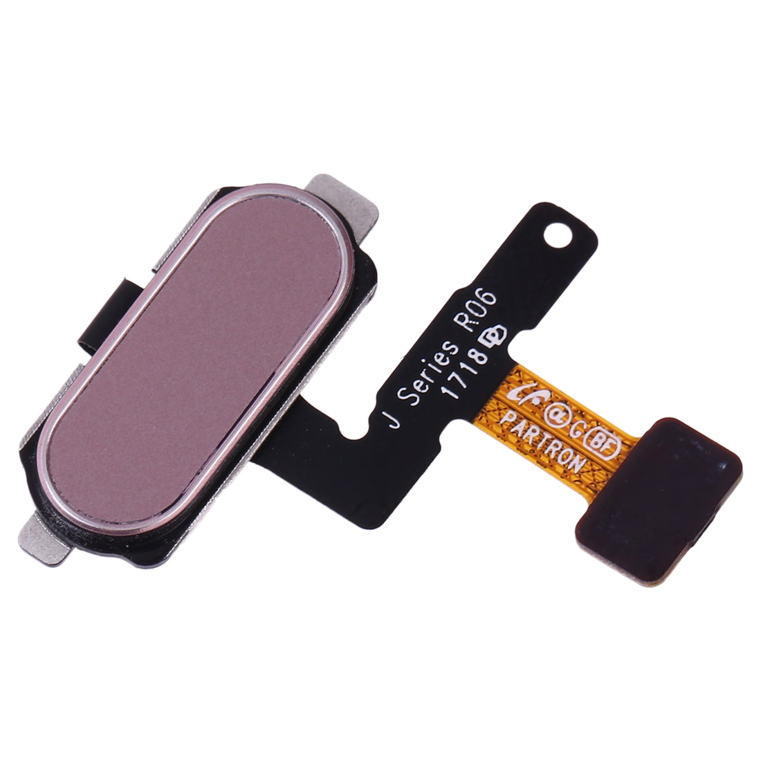 For Galaxy J5 (2017) SM-J530F/DS SM-J530Y/DS Fingerprint Sensor Flex Cable(Pink)