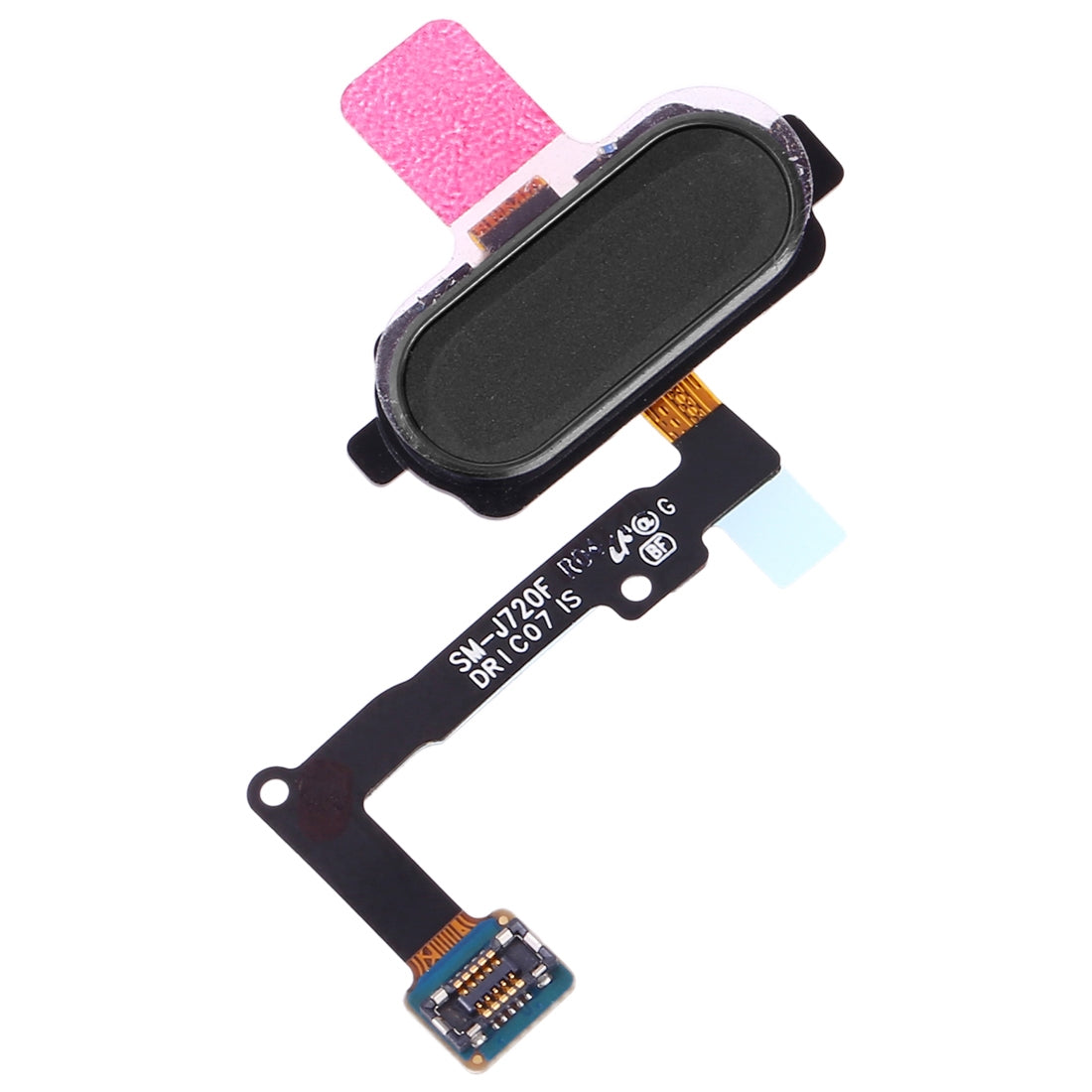 For Galaxy J7 Duo SM-J720F Fingerprint Sensor Flex Cable(Black)
