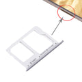 For Galaxy C7 / C7000 SIM Card Tray + Micro SD / SIM Card Tray (Grey)