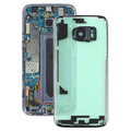 For Samsung Galaxy S7 / G930A G930F SM-G930F Transparent Battery Back Cover with Camera Lens Frame (Transparent)