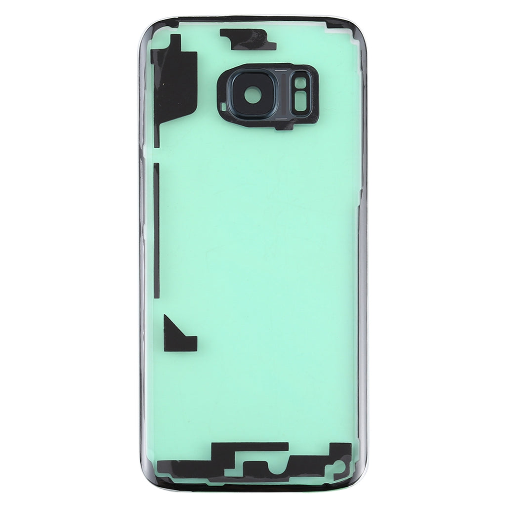 For Samsung Galaxy S7 / G930A G930F SM-G930F Transparent Battery Back Cover with Camera Lens Frame (Transparent)