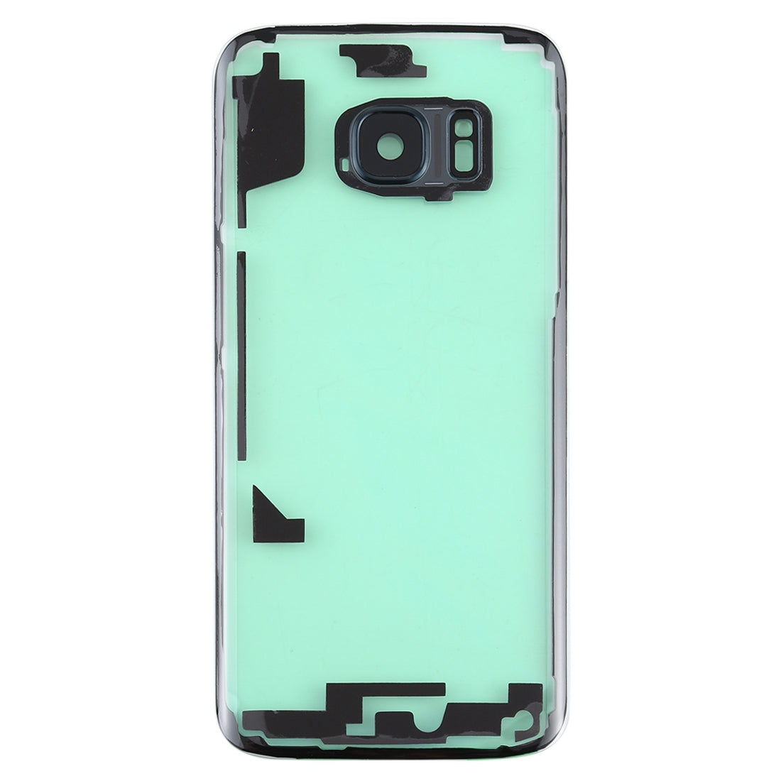 For Samsung Galaxy S7 / G930A G930F SM-G930F Transparent Battery Back Cover with Camera Lens Frame (Transparent)