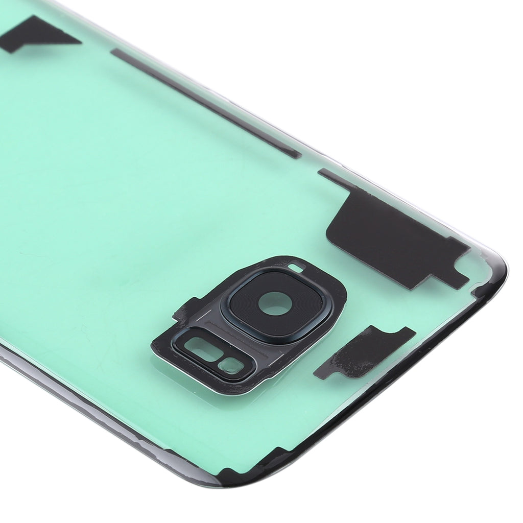 For Samsung Galaxy S7 / G930A G930F SM-G930F Transparent Battery Back Cover with Camera Lens Frame (Transparent)